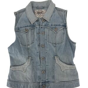 Bootheel Trading Co Sheryl Crow Denim Vest Western Coastal Cowgirl Americana